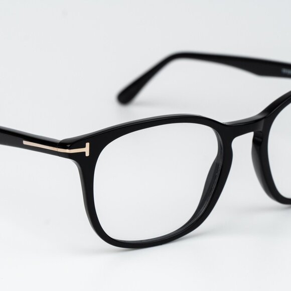 Tom Ford Men Eyeglasses Black Square FT5505 001 NEW AUTHENTIC - Picture 6 of 13